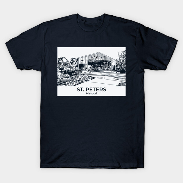 St. Peters - Missouri T-Shirt by Lakeric