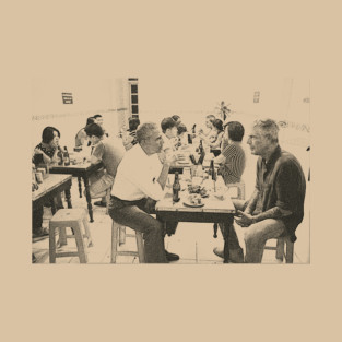 President Barack Obama with Anthony Bourdain T-Shirt