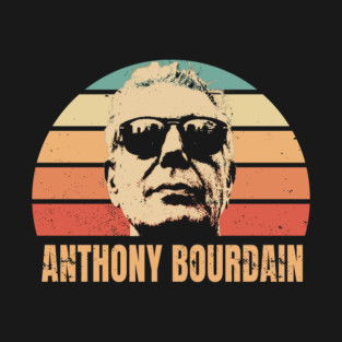 Retro 80s Anthony Bourdain T-Shirt