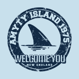 Amity Island New England T-Shirt