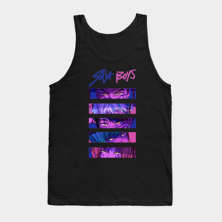 Saja Boys Eyes Kpop Hunter Tank Top