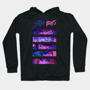 Saja Boys Eyes Kpop Hunter Hoodie
