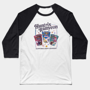Kpop Demon Hunter Huntrix Ramyeon Baseball T-Shirt