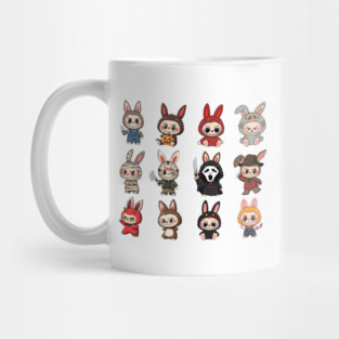 Monster Doll Halloween Characters Mug