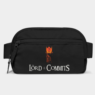 The Lord of the Commits in vertical Tee – One Branch to Rule Them All T-Shirt Bag