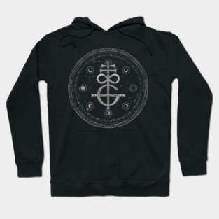 GHOST BAND MERCH geometric artwork Hoodie