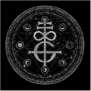 GHOST BAND MERCH geometric artwork Posters and Art