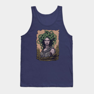 Medusa - Fierce Gorgon Energy Tank Top