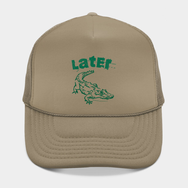 Later Alligator – Distressed Retro Reptile Graphic by DonWillisJrArt