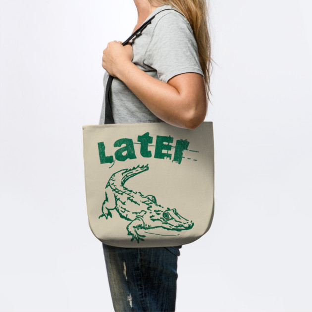 Later Alligator – Distressed Retro Reptile Graphic by DonWillisJrArt
