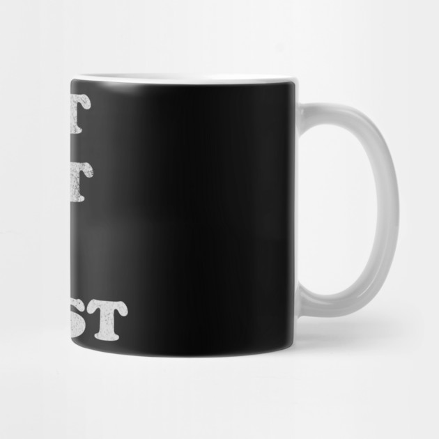 Mostest Okayest Air Guitarist – Funny Retro Typography Design by DonWillisJrArt