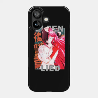 Lucy – Elfen Lied Retro Style Vector Phone Case
