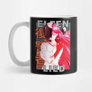 Lucy – Elfen Lied Retro Style Vector Mug