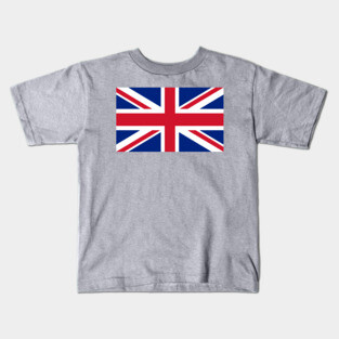 English Union Jack Flag Kids T-Shirt