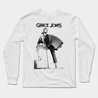 Grace Jones Long Sleeve T-Shirt