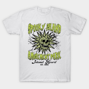 Retro Spooky Island Spooky Island Summerween 90s T-Shirt