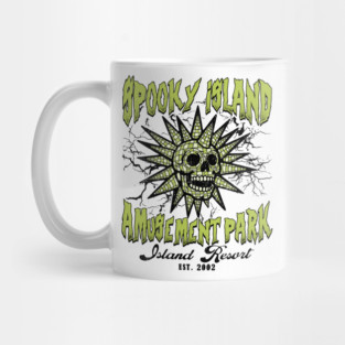 Retro Spooky Island Spooky Island Summerween 90s Mug