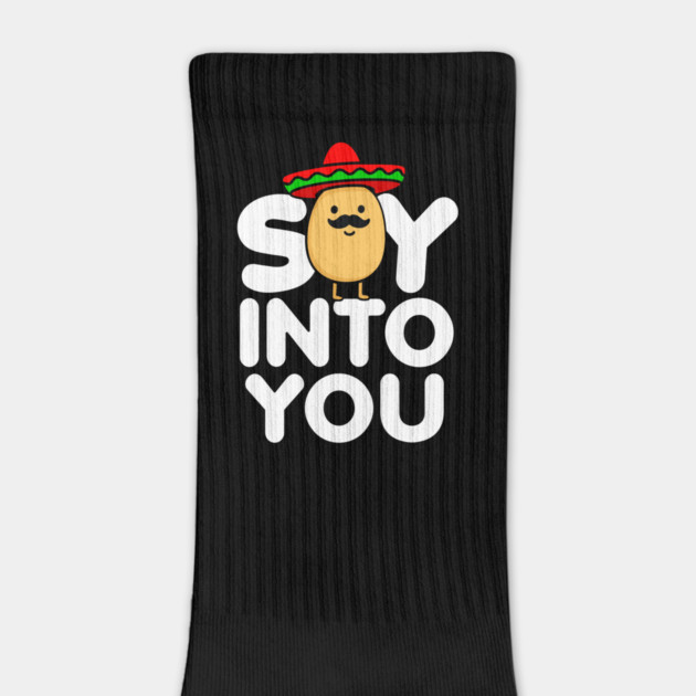 Soy Into You Cute Food Pun Design by belownormal