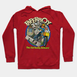 Paperboy Arcade 1985 Vintage Hoodie