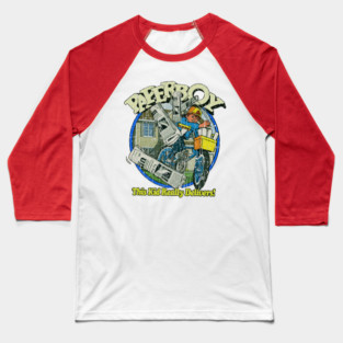 Paperboy Arcade 1985 Vintage Baseball T-Shirt