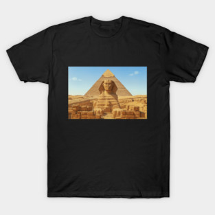 The Sphinx and The Great Pyramid T-Shirt