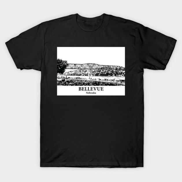 Bellevue - Nebraska T-Shirt by Lakeric