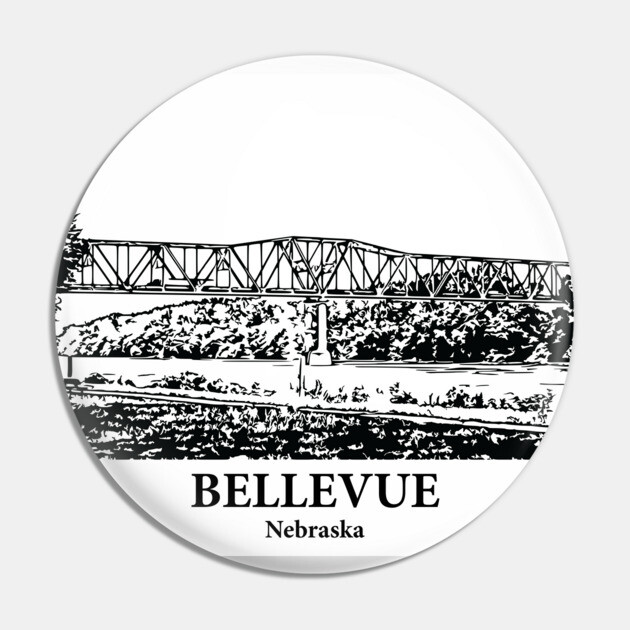 Bellevue - Nebraska Pin by Lakeric