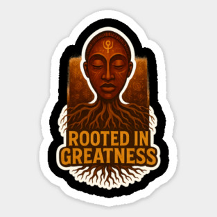 Rooted In Greatness Sticker