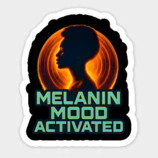 Melanin Mood Activated Sticker