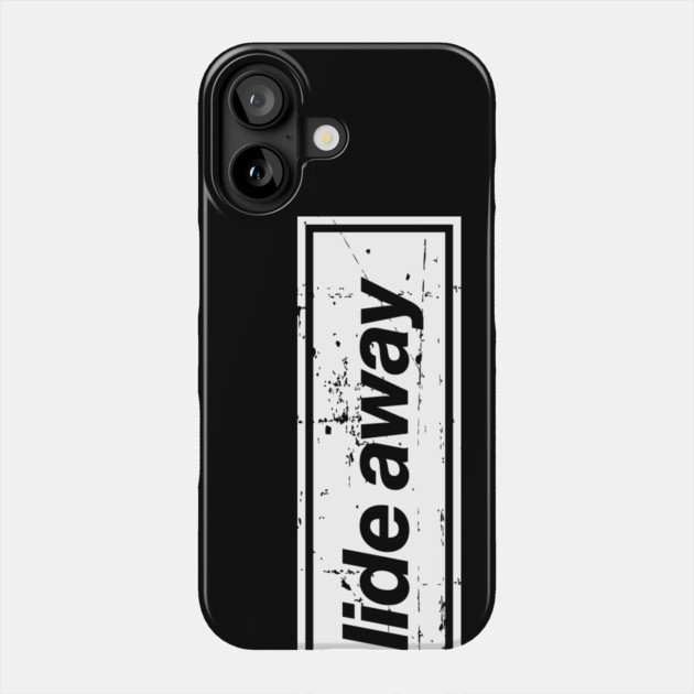 Slide Away - The Mancunian Indie Anthem White Phone Case by Butter Creative