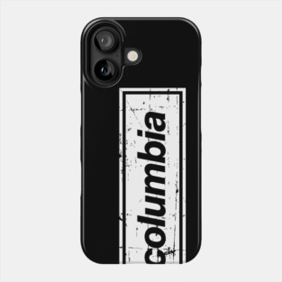 Columbia - The Mancunian Indie Anthem White Phone Case