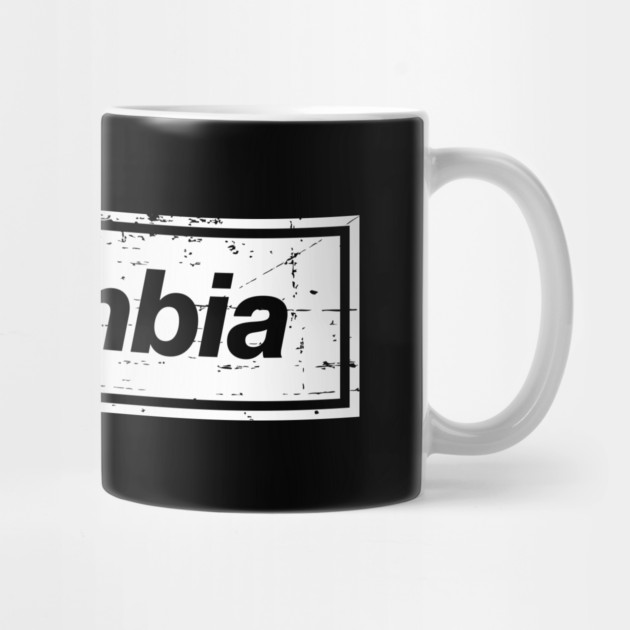 Columbia - The Mancunian Indie Anthem White by Butter Creative