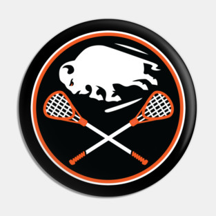 Buffalo Bandits Crossover Logo Pin