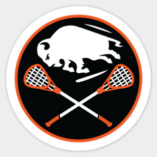 Buffalo Bandits Crossover Logo Sticker