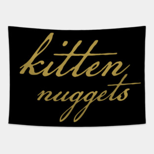 Kitten Nuggets Tapestry