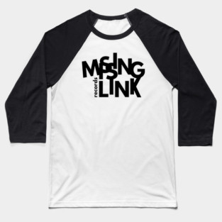 Missing Link Records Baseball T-Shirt
