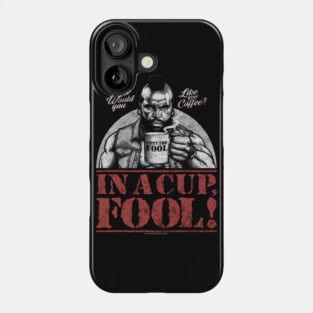 Mr T, DISTRESSED, Clubber Lang, B.A. Baracus Phone Case