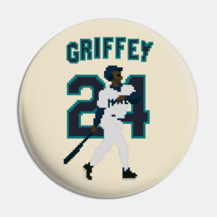 Ken Griffey Jr Pixel Swing Legend Pin
