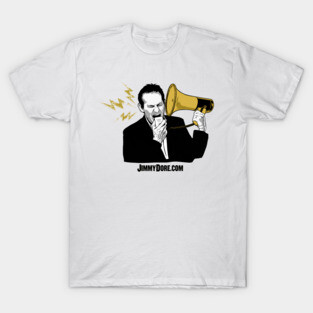 Jimmy Dore Bullhorn Logo - Gold T-Shirt