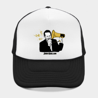 Jimmy Dore Bullhorn Logo - Gold Hat