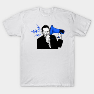 Jimmy Dore Bullhorn Logo - Blue T-Shirt