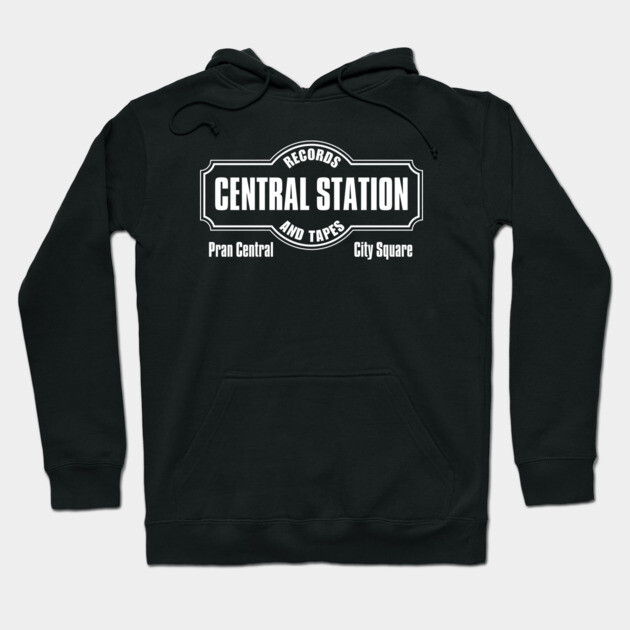 Central Station Records Fan Art Hoodie by Timeless Chaos