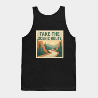 Take The Scenic Route Tank Top