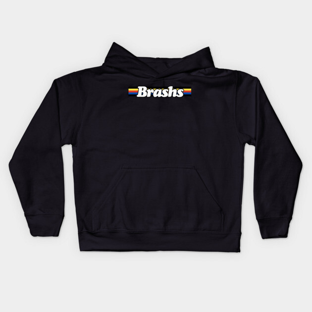 Brashs Records Kids Hoodie by Timeless Chaos