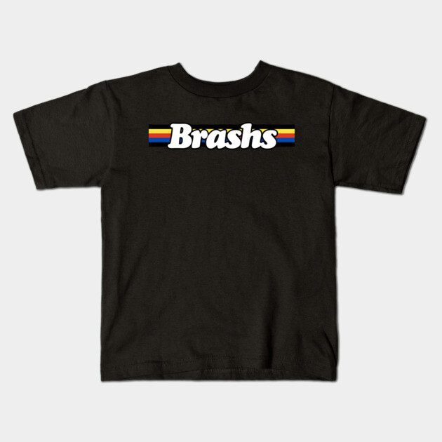 Brashs Records Kids T-Shirt by Timeless Chaos