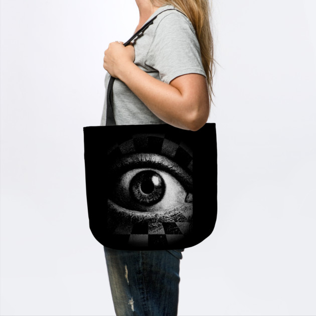 Checkerboard Eye - Surreal Concept Art for Chess Lovers by TuncGK