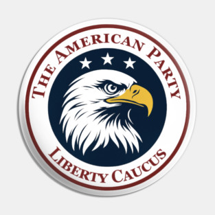 American Party Liberty Caucus Pin
