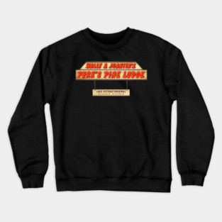 Wally and Juanita's Perk's Pine Lodge - Great Outdoors Movie Crewneck Sweatshirt