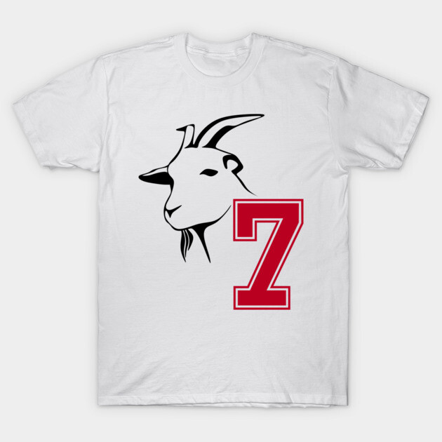 The GOAT #7 - Jo T-Shirt by Booze and Letters