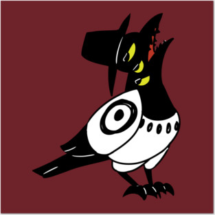 Bird in Hat SIGH Posters and Art